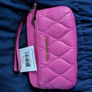 Vera Bradley Magenta NWT Leather Wristlet
